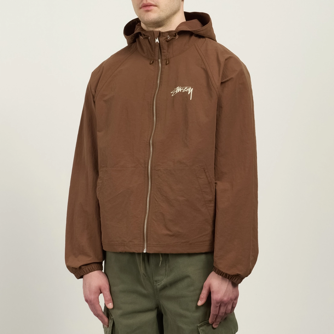 Stussy Мужская куртка ветровка Nylon Beach Shell