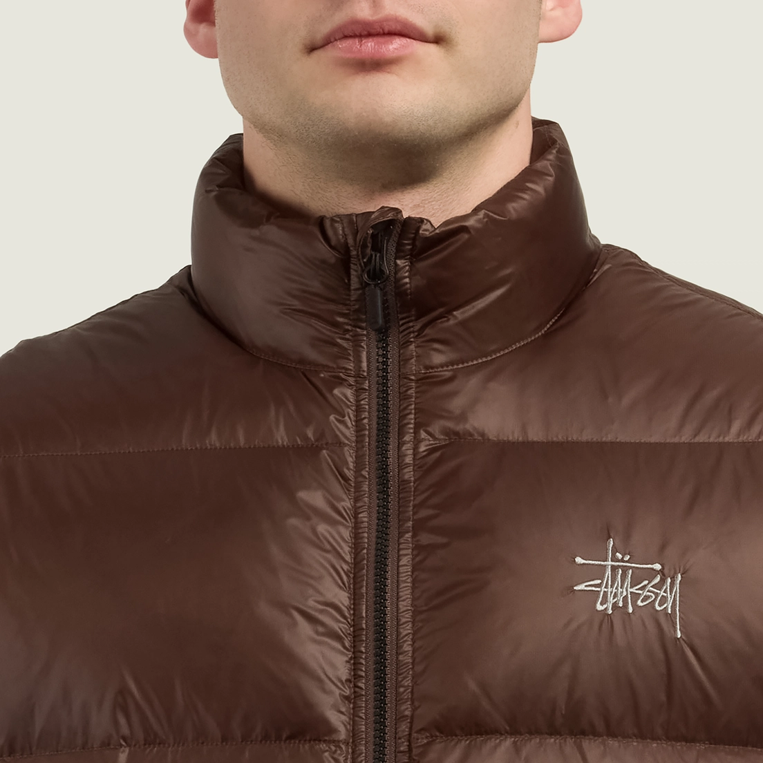 Stussy Мужской жилет Micro Ripstop Down