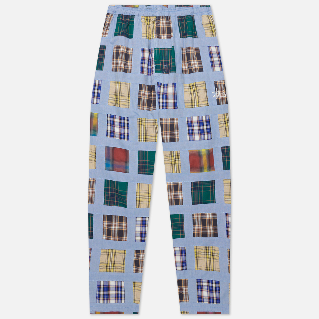Stussy Мужские брюки Madras Patchwork Relaxed