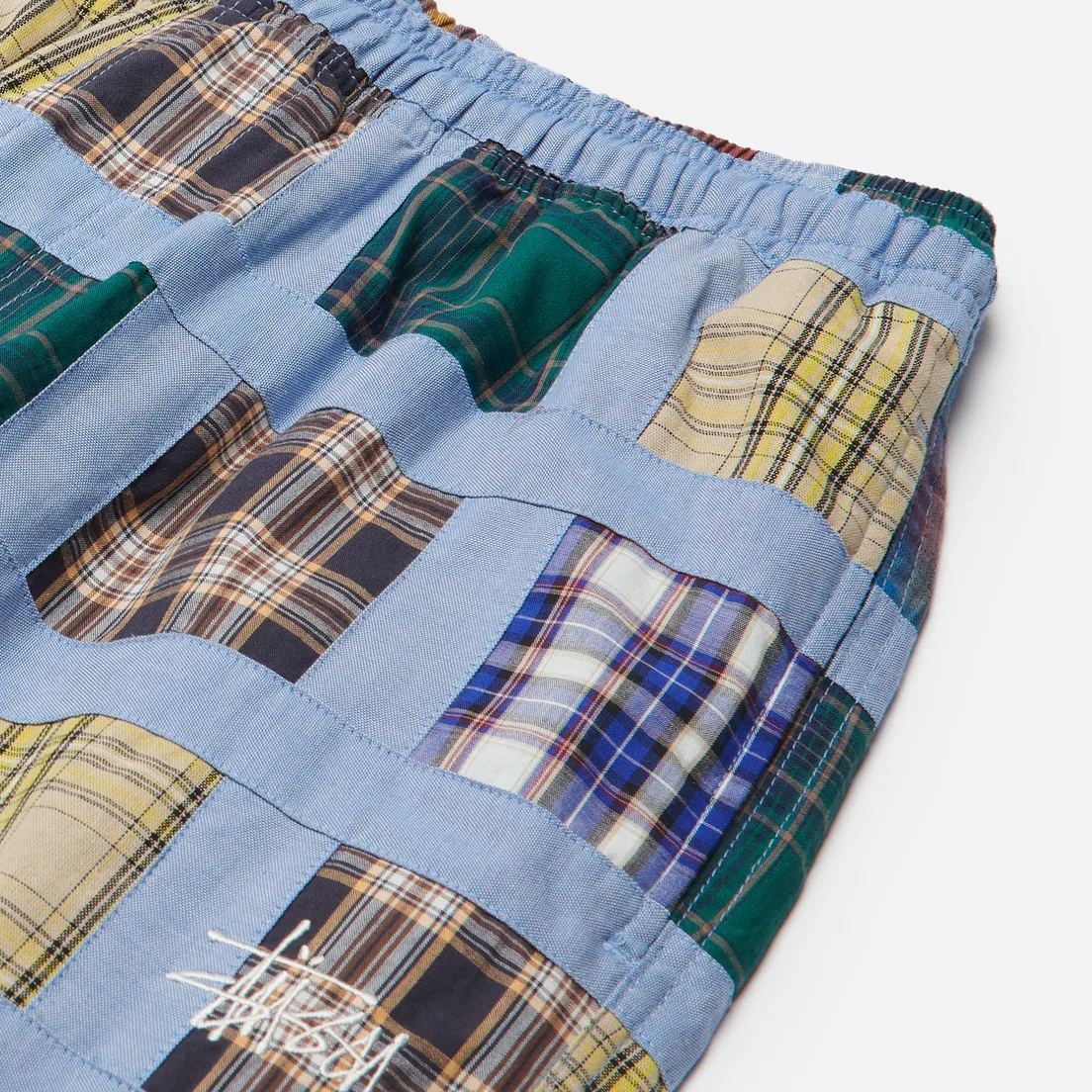 Stussy Мужские брюки Madras Patchwork Relaxed