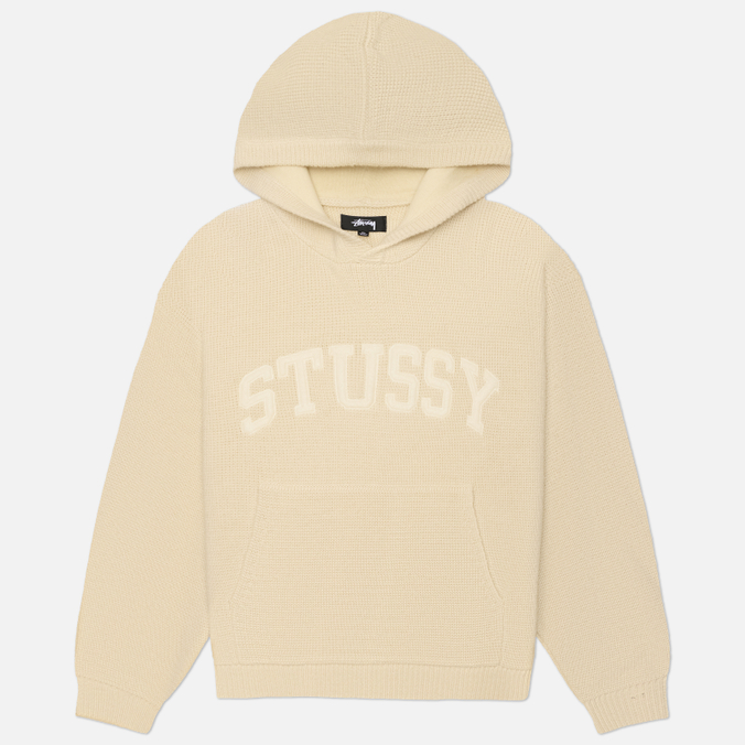 Мужской свитер Stussy Felt Patch Knit Hoodie