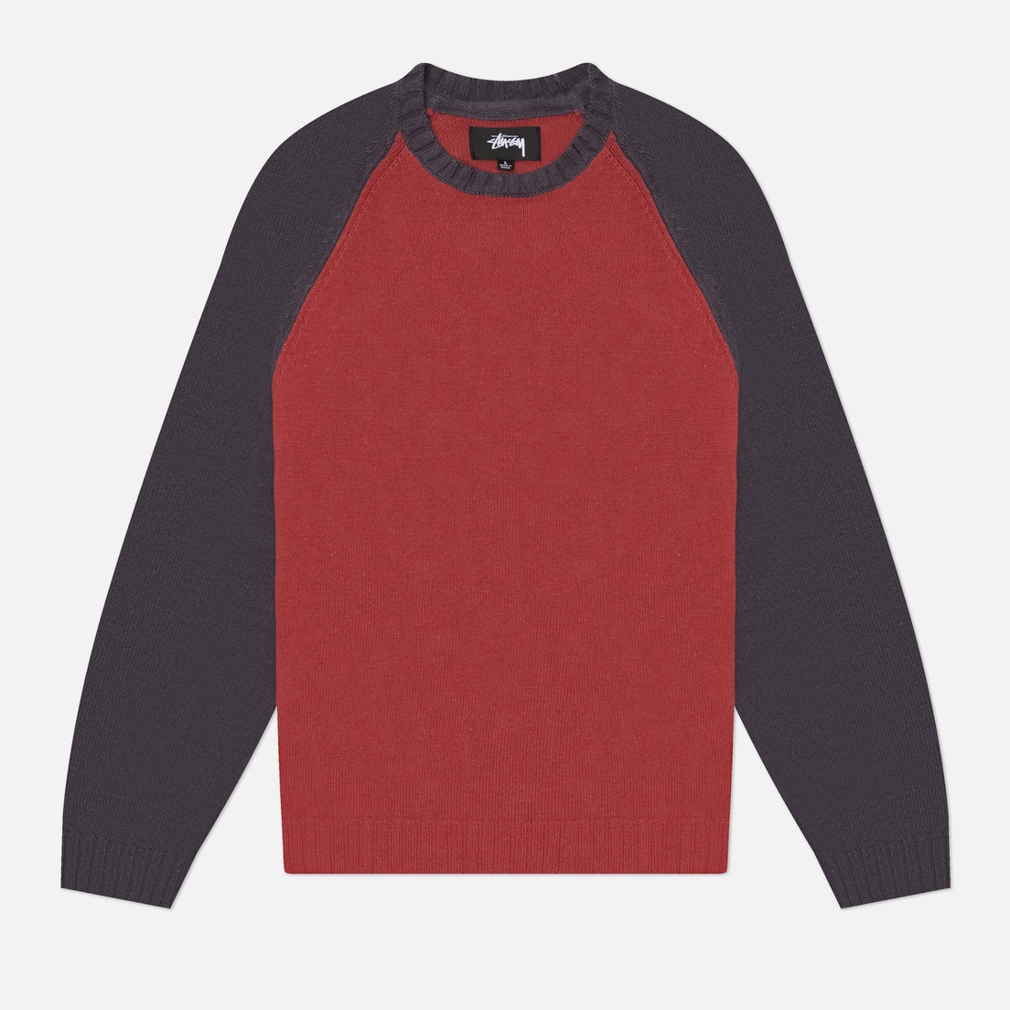 Stussy Мужской свитер Colorblocked Raglan Crew