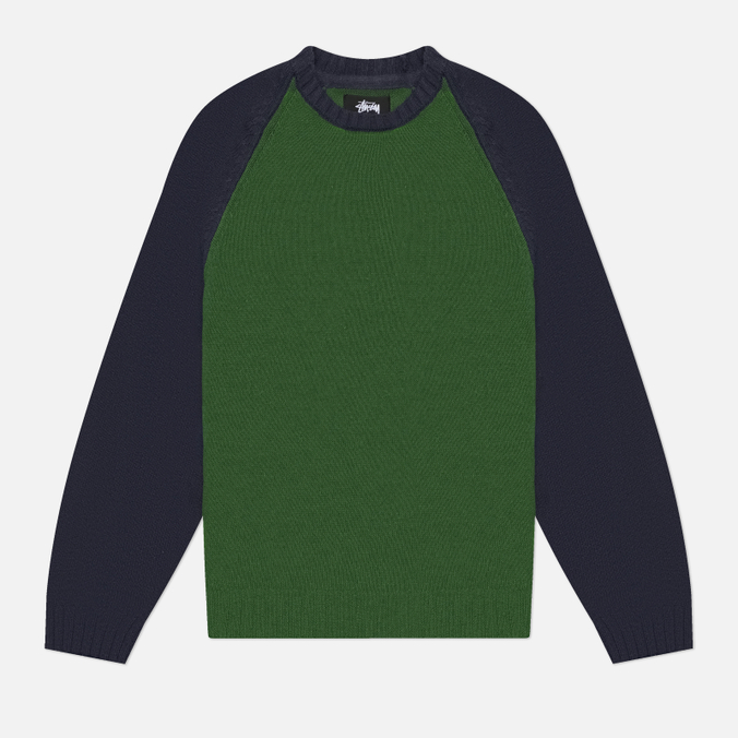 Мужской свитер Stussy Colorblocked Raglan Crew