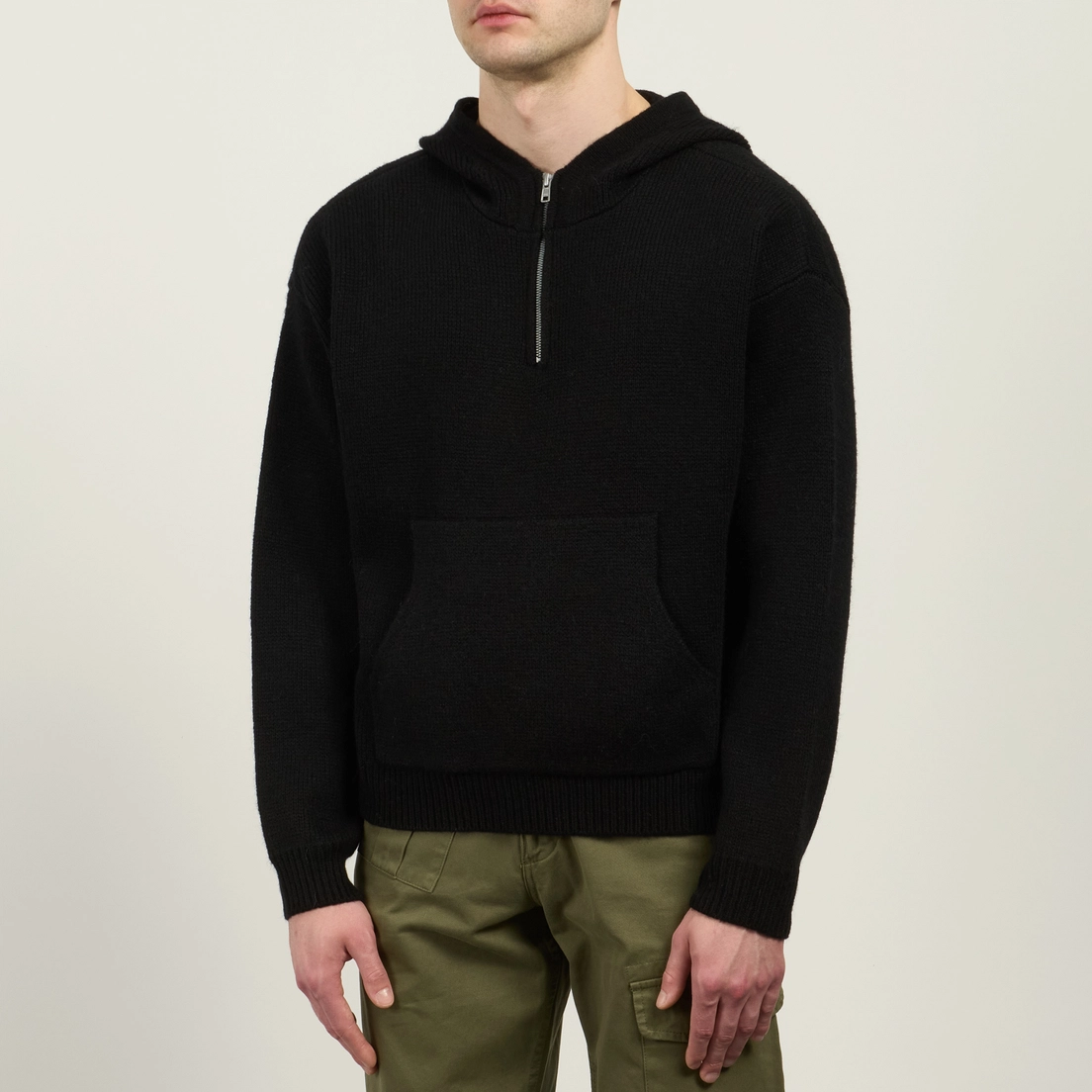 Stussy Мужской свитер Quarter Zip Knit Hoodie