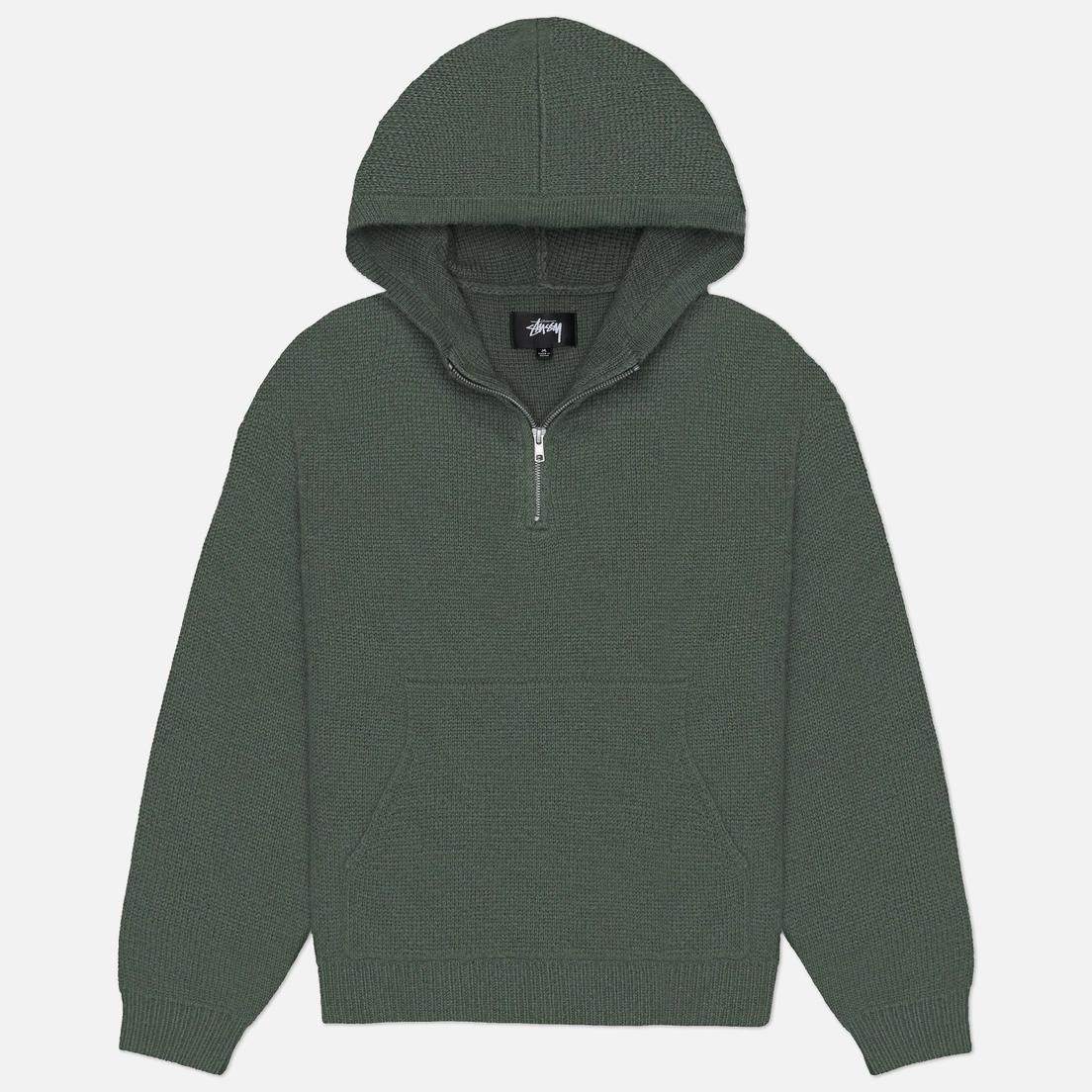 Stussy Мужской свитер Quarter Zip Knit Hoodie