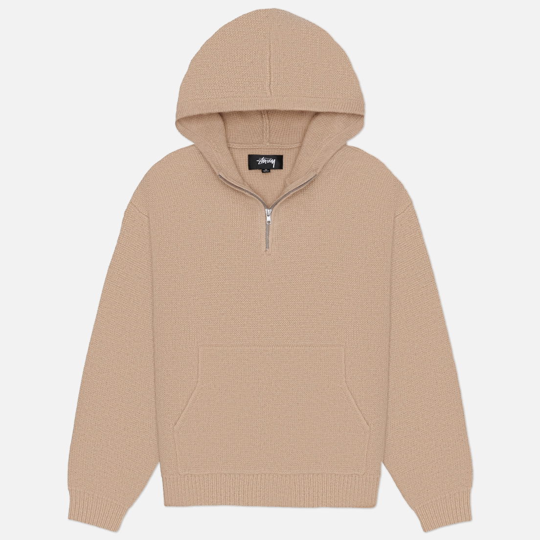 Stussy Мужской свитер Quarter Zip Knit Hoodie