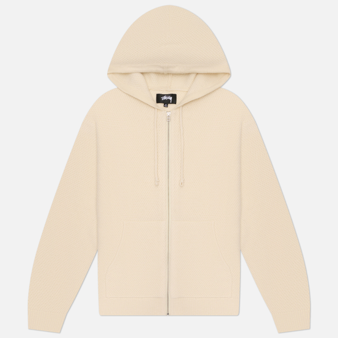 Мужской свитер Stussy Textured Zip Hooded