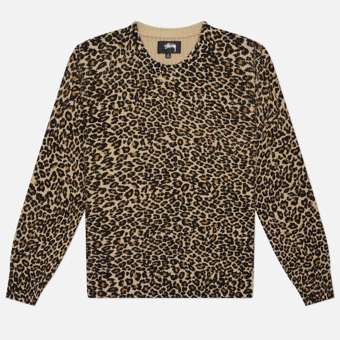Мужской свитер Stussy Leopard