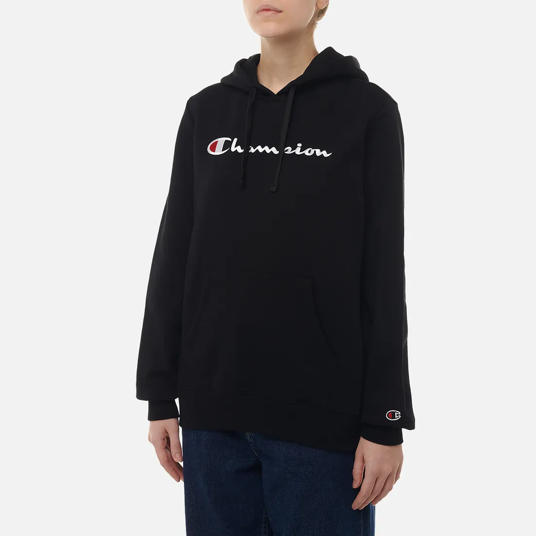 Champion Женская толстовка Big Logo Slim Fit Hoodie