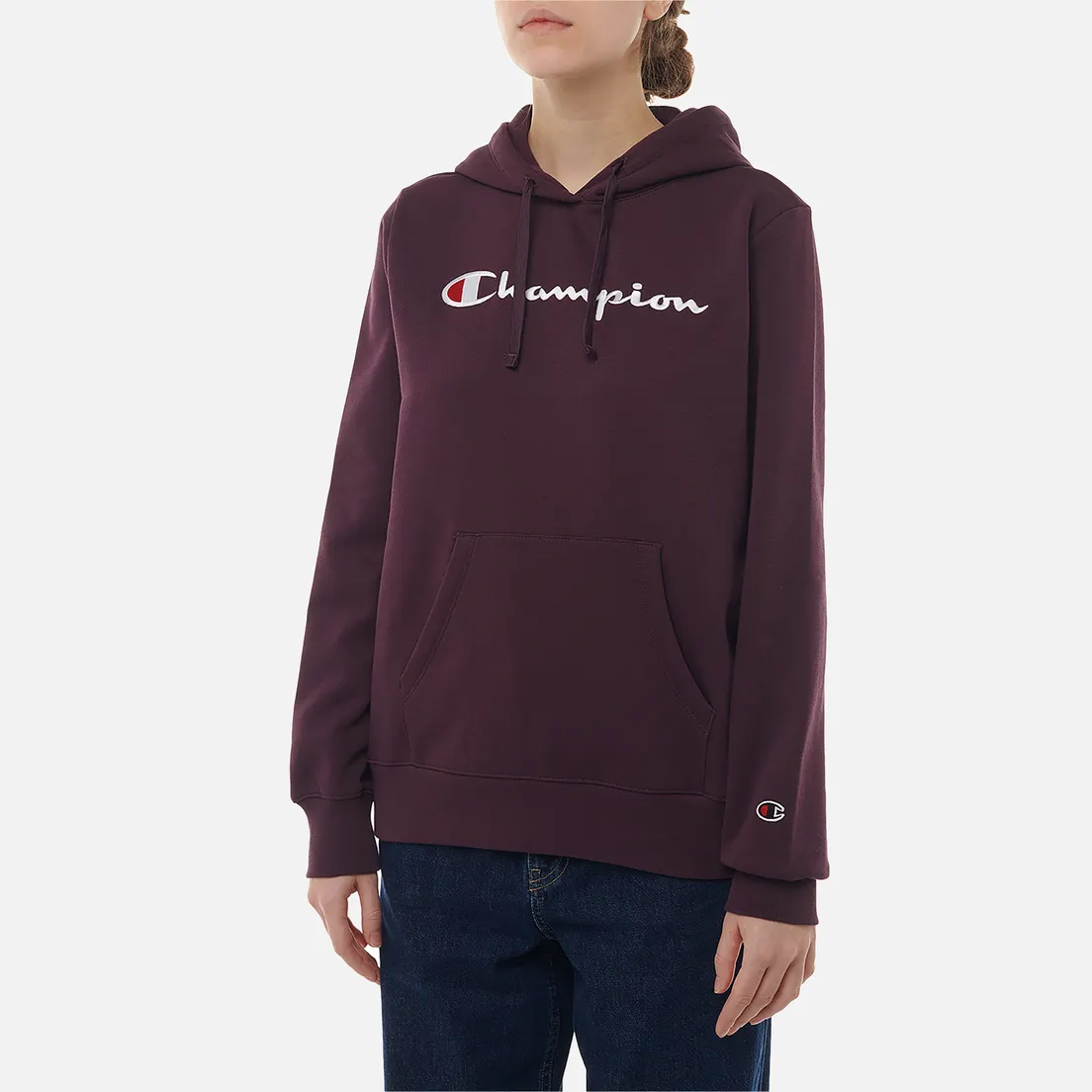 Champion Женская толстовка Big Logo Slim Fit Hoodie