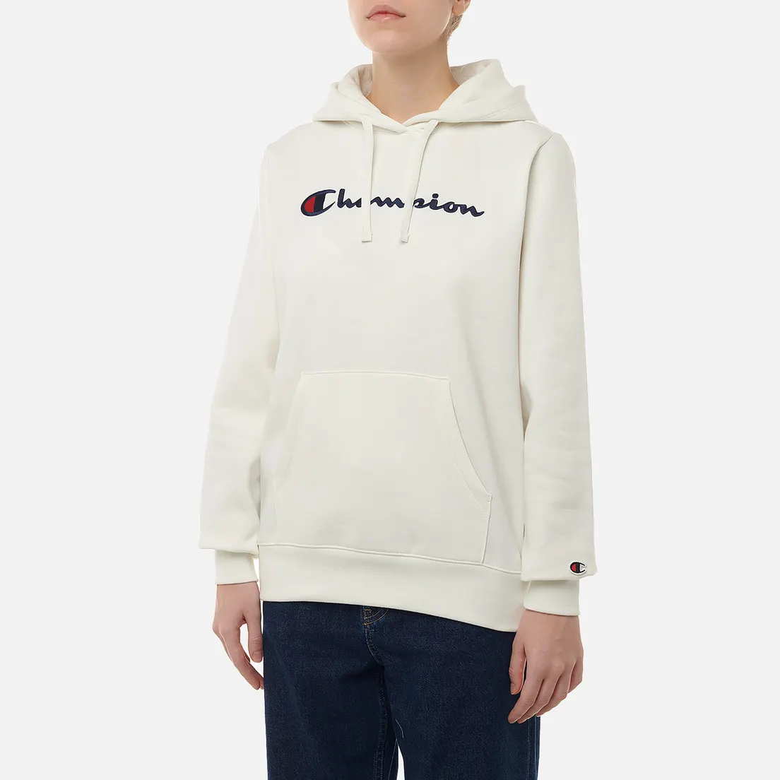 Champion Женская толстовка Big Logo Slim Fit Hoodie