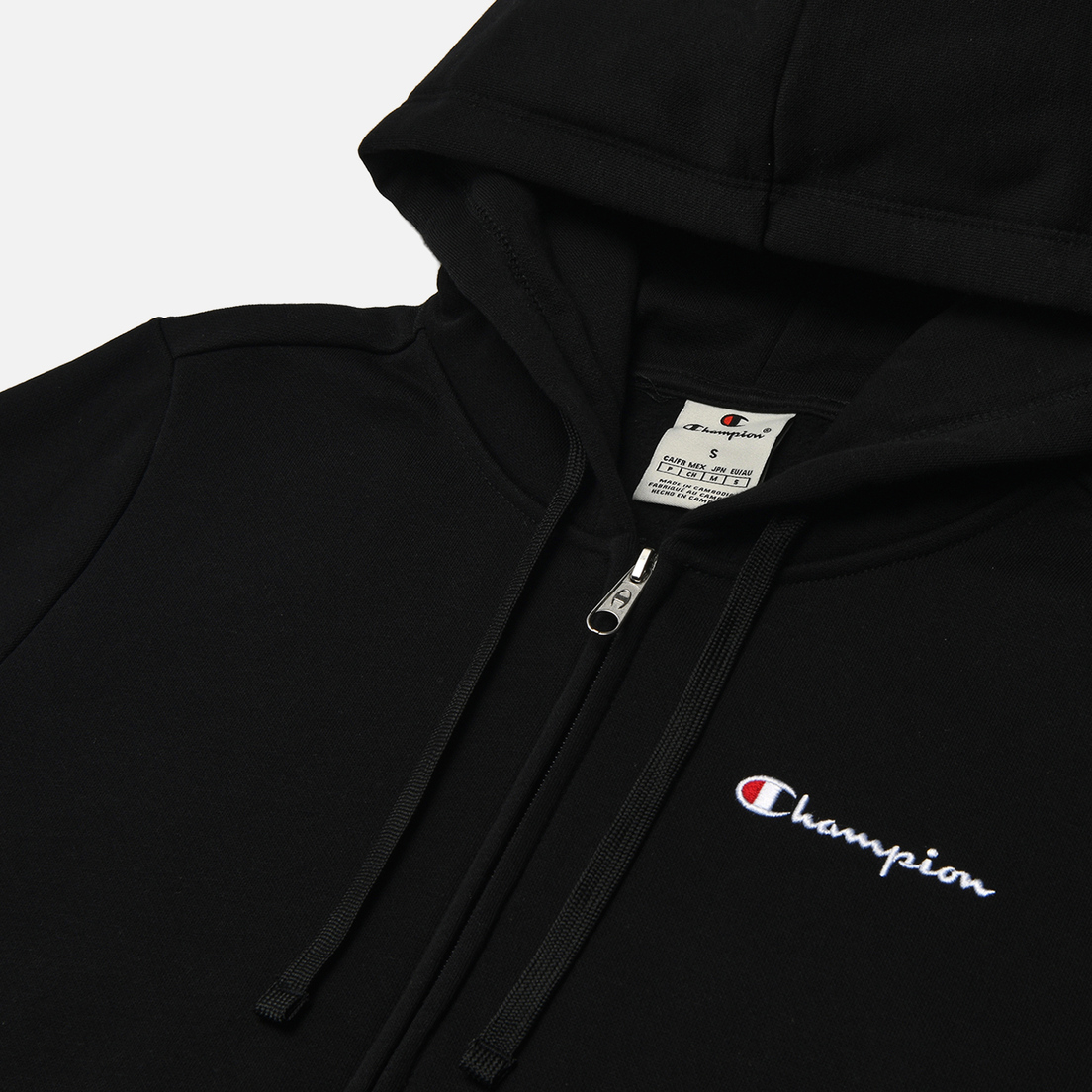 Champion Женская толстовка Small Logo Full-Zip Fleece Hoodie