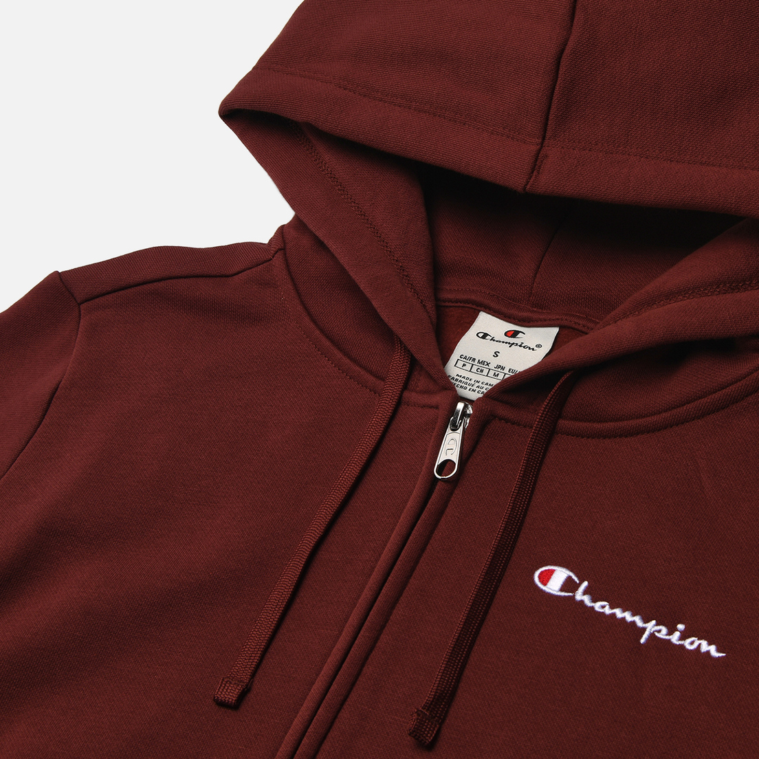 Champion Женская толстовка Small Logo Full-Zip Fleece Hoodie