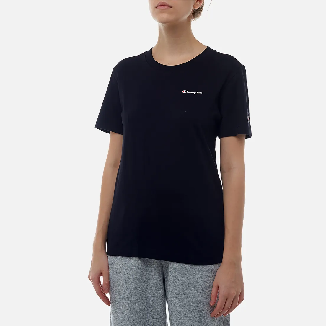 Champion Женская футболка Small Logo Crew Neck