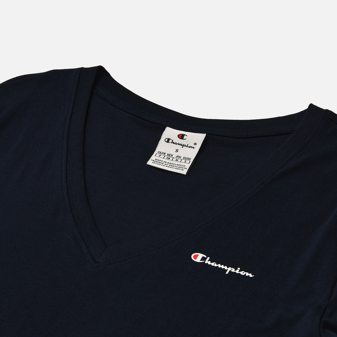 Champion Женская футболка Small Logo V-Neck