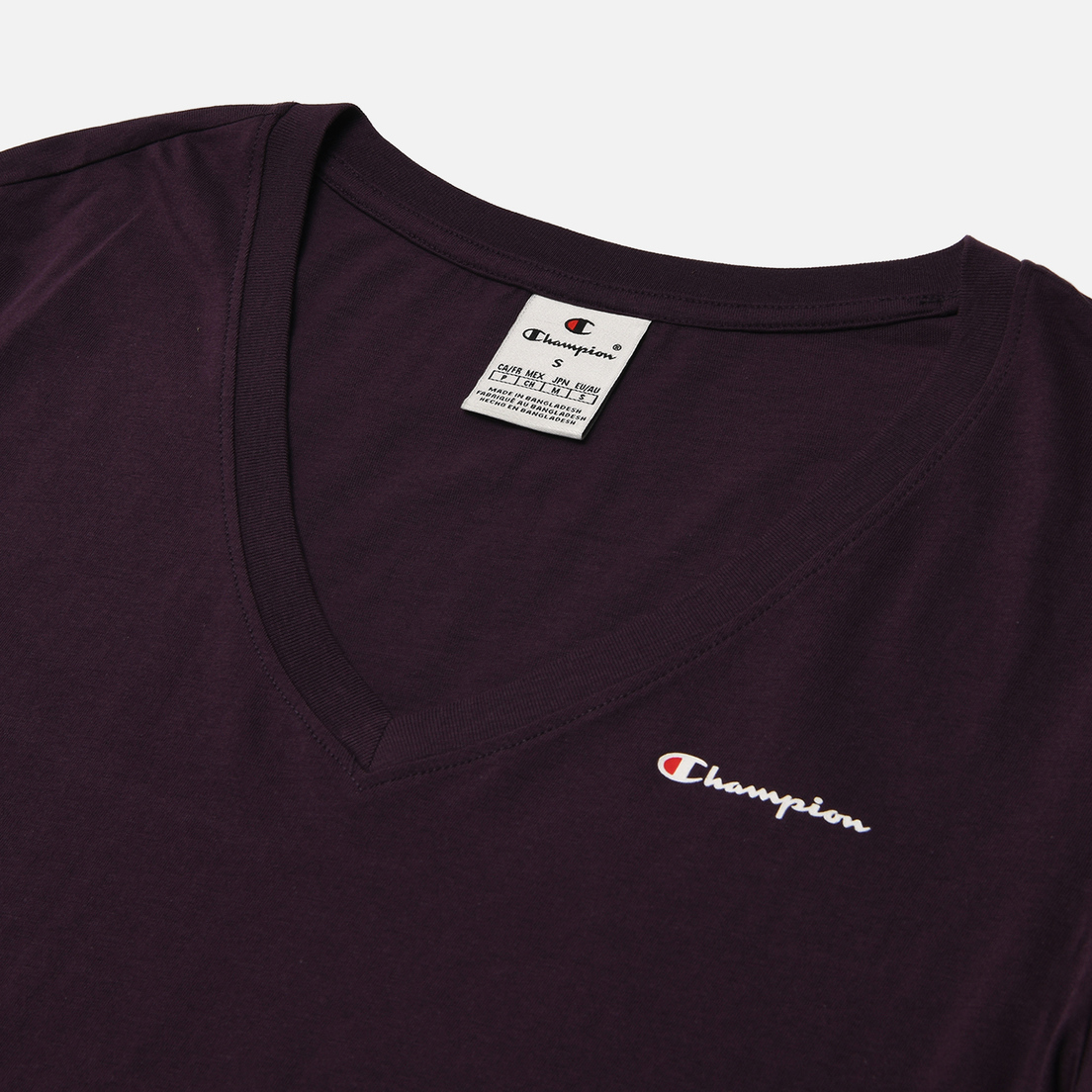 Champion Женская футболка Small Logo V-Neck