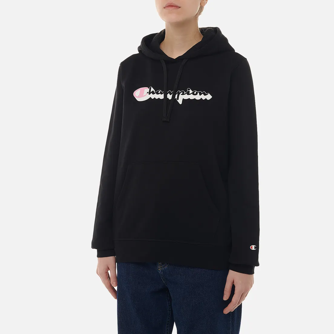 Champion Женская толстовка Light Soft Big Logo Hoodie