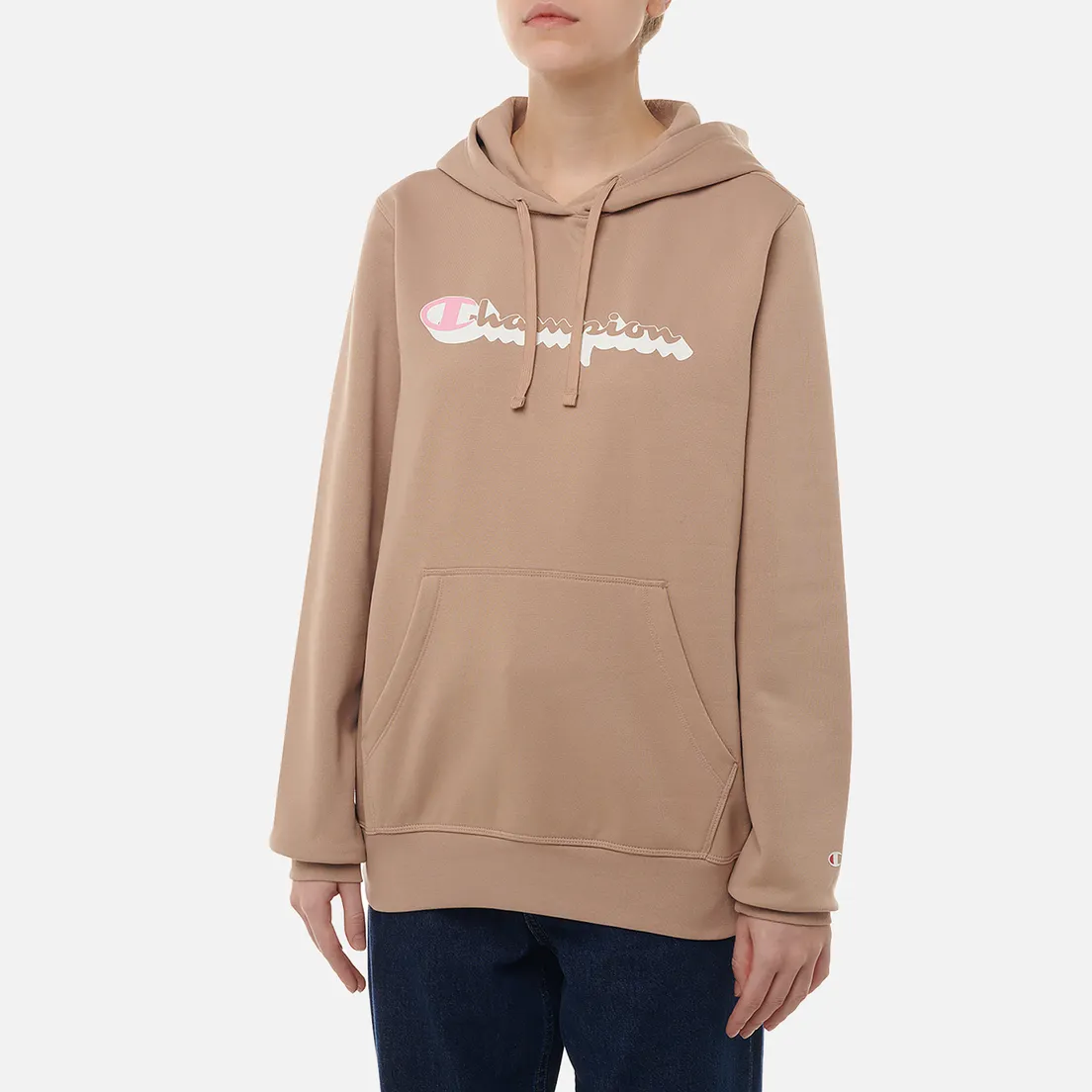 Champion Женская толстовка Light Soft Big Logo Hoodie
