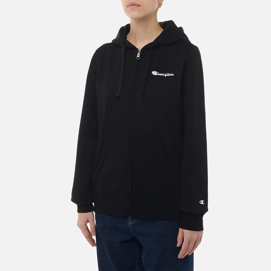 Champion Женская толстовка Light Soft Small Logo Full-Zip Hoodie