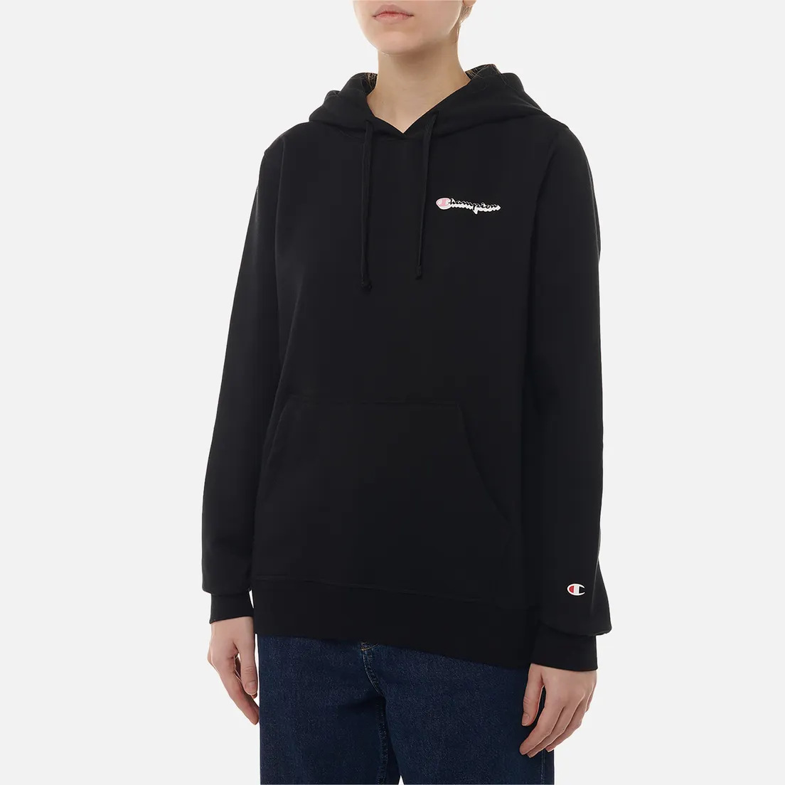 Champion Женская толстовка Light Power Small Logo Hoodie