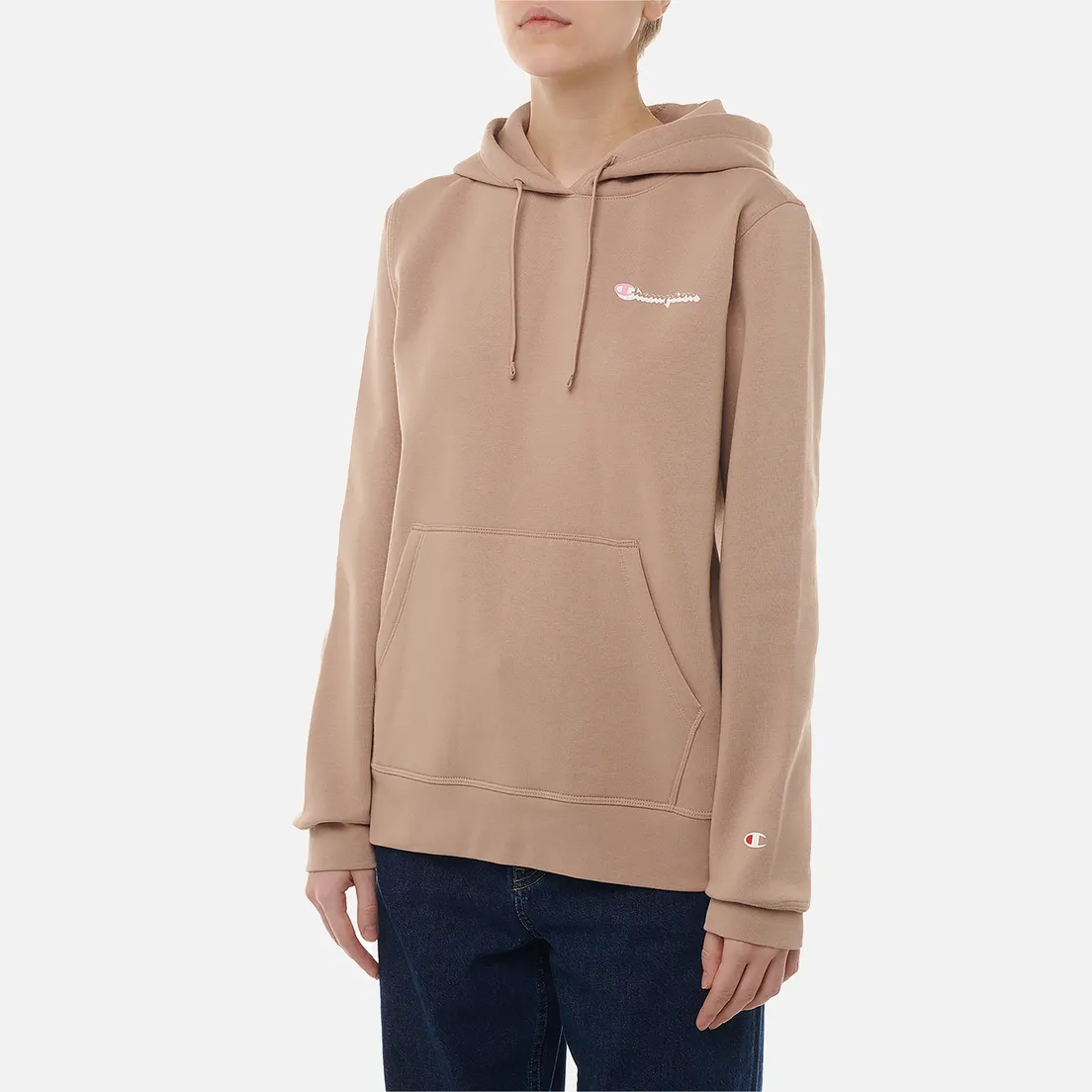 Champion Женская толстовка Light Power Small Logo Hoodie