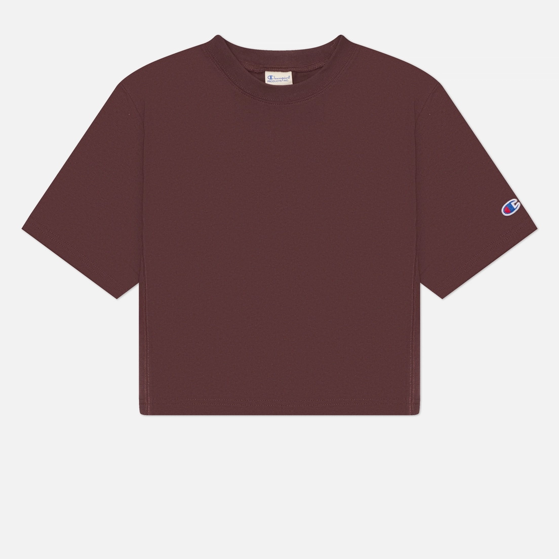 Champion Reverse Weave Женская футболка Pinnacle Cropped Heavyweight Cotton Jersey