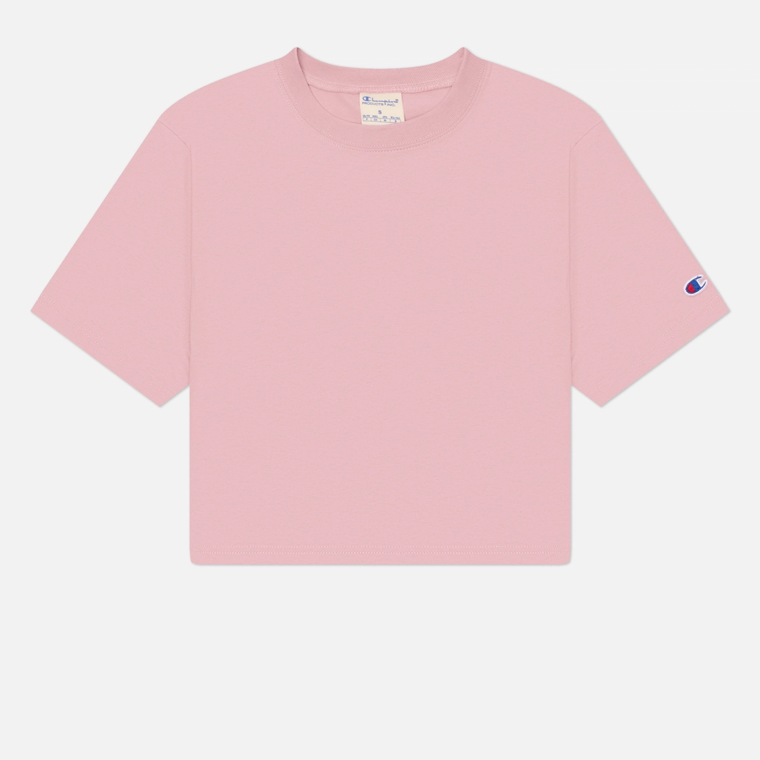 Champion Reverse Weave Женская футболка Pinnacle Cropped Heavyweight Cotton Jersey