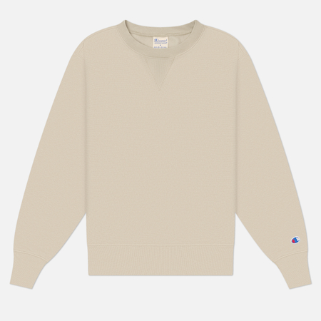 Женская толстовка Champion Reverse Weave Pinnacle Heavyweight Fleece, цвет бежевый, размер S