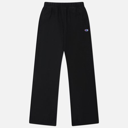 Женские брюки Champion Reverse Weave Pinnacle Heavyweight Fleece Long Jogger, цвет чёрный, размер M