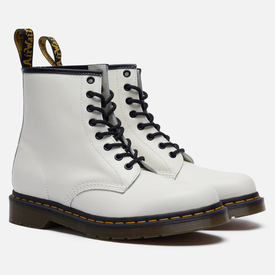 Ботинки Dr. Martens 1460 Smooth Leather White Smooth