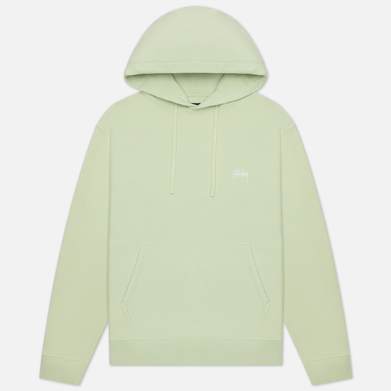 Мужская толстовка Stussy Logo Hoodie Green