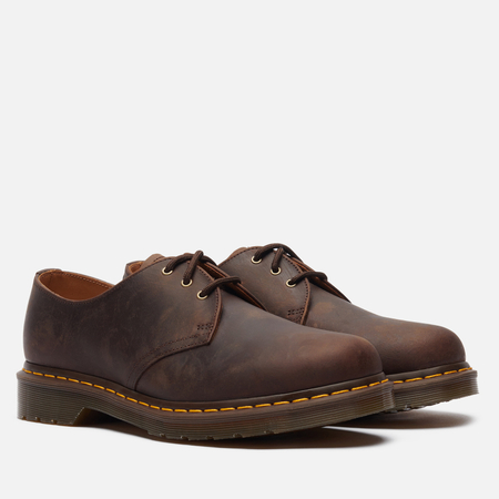 Мужские ботинки Dr. Martens 1461 Crazy Horse, цвет коричневый, размер 40 EU