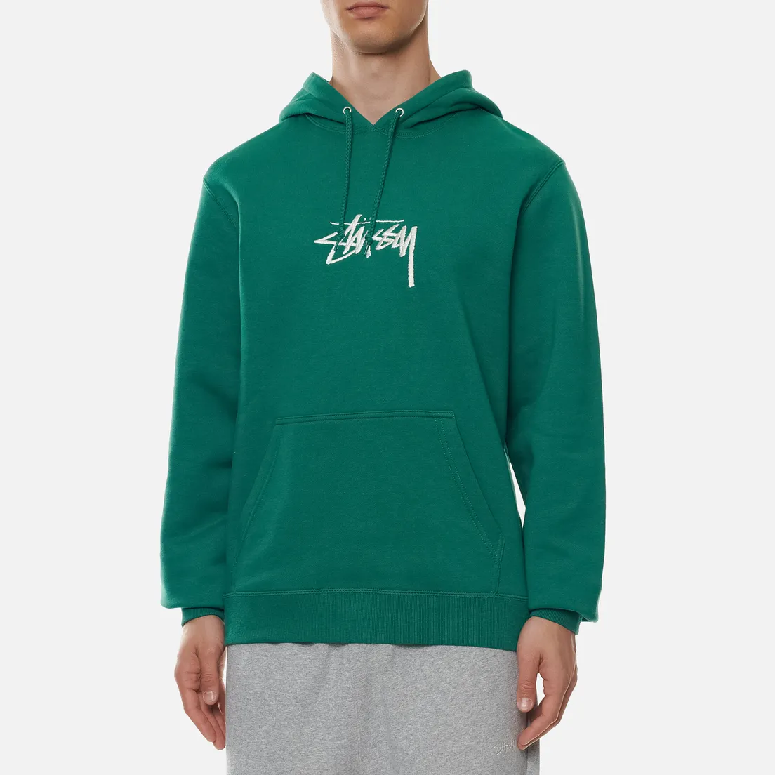 Stussy Мужская толстовка Stock Logo Applique Hoodie