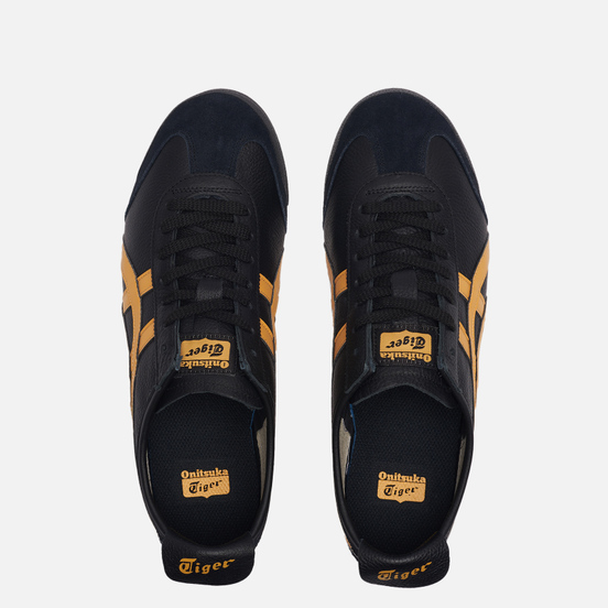 Мужские кроссовки Onitsuka Tiger Mexico 66 Black/Honey Gold
