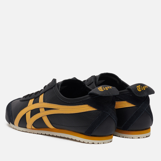 Мужские кроссовки Onitsuka Tiger Mexico 66 Black/Honey Gold