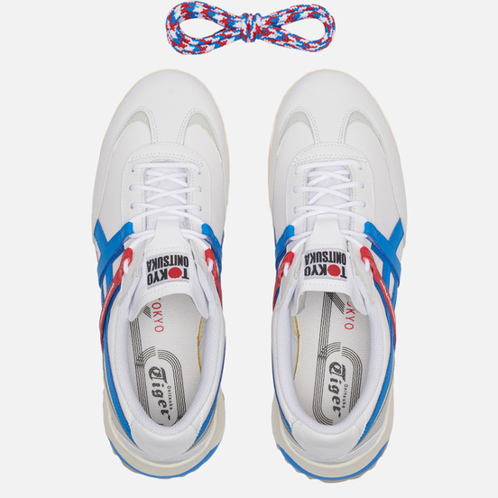 Кроссовки Onitsuka Tiger Delegation EX White/Electric Blue