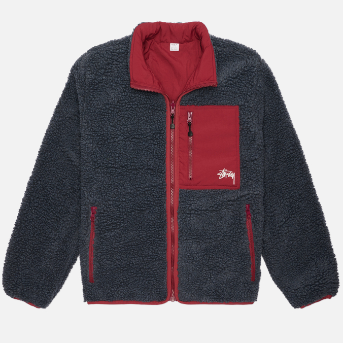 Мужская толстовка Stussy Sherpa Reversible