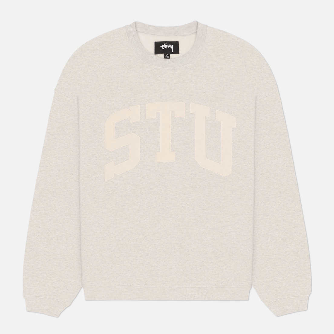Stussy Мужская толстовка Stu Relaxed Crew