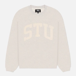 Stussy Мужская толстовка Stu Relaxed Crew