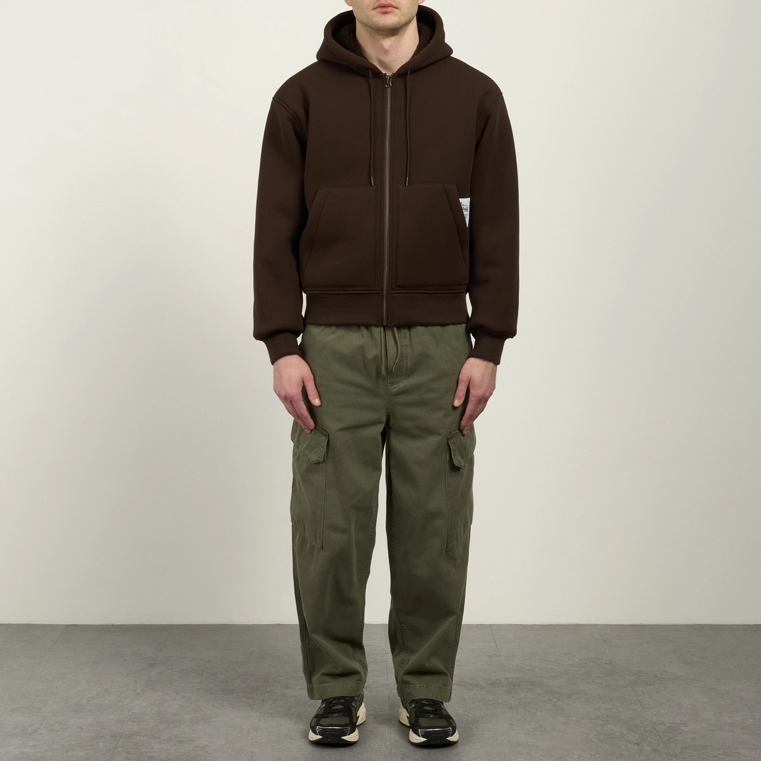 Stussy Мужская толстовка Bonded Sherpa Hoodie