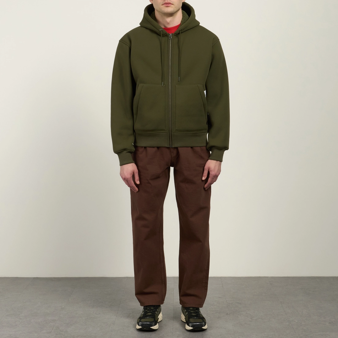 Stussy Мужская толстовка Bonded Sherpa Hoodie