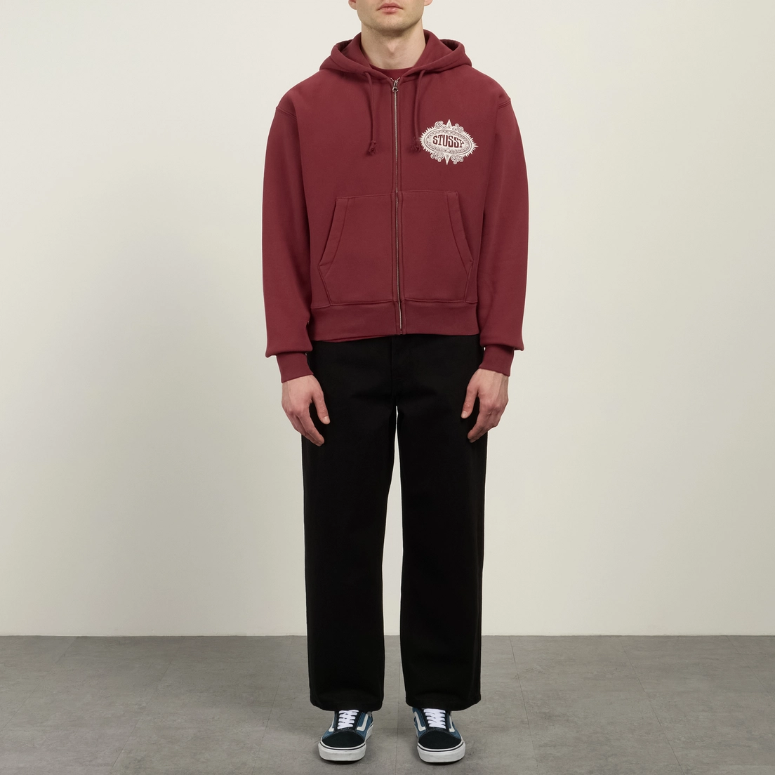 Stussy Мужская толстовка Mantra Zip Hoodie