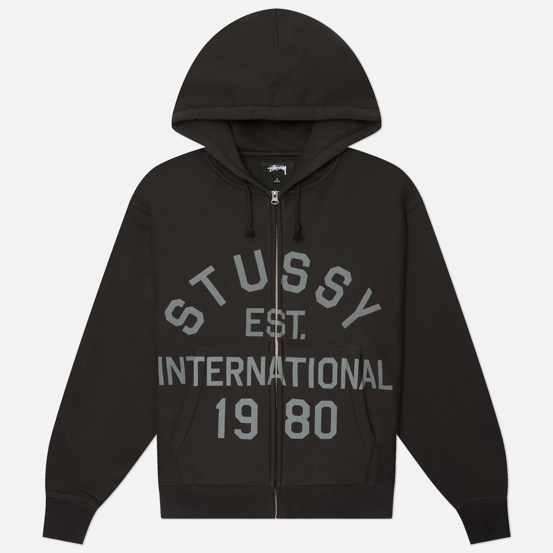 Stussy Мужская толстовка Established Zip Hoodie