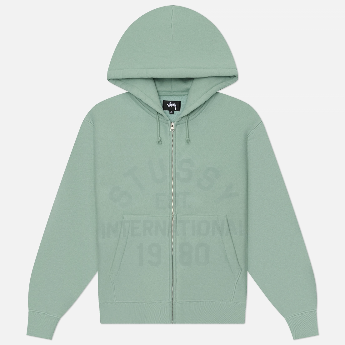Stussy Мужская толстовка Established Zip Hoodie
