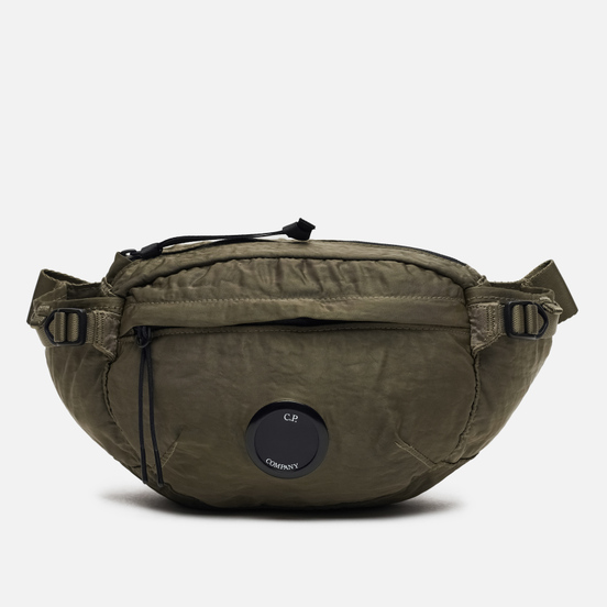 Сумка на пояс C.P. Company Nylon B Lens Pack Stone Grey