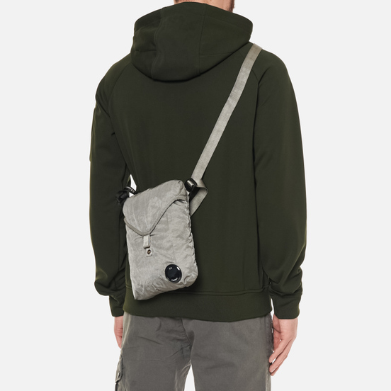 Сумка C.P. Company Nylon B Lens Shoulder Pack Moon Mist