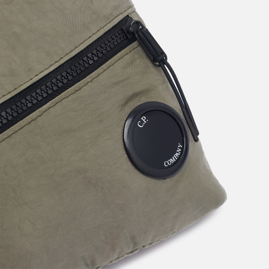 Сумка C.P. Company Nylon B Crossbody Utility Pack Stone Grey