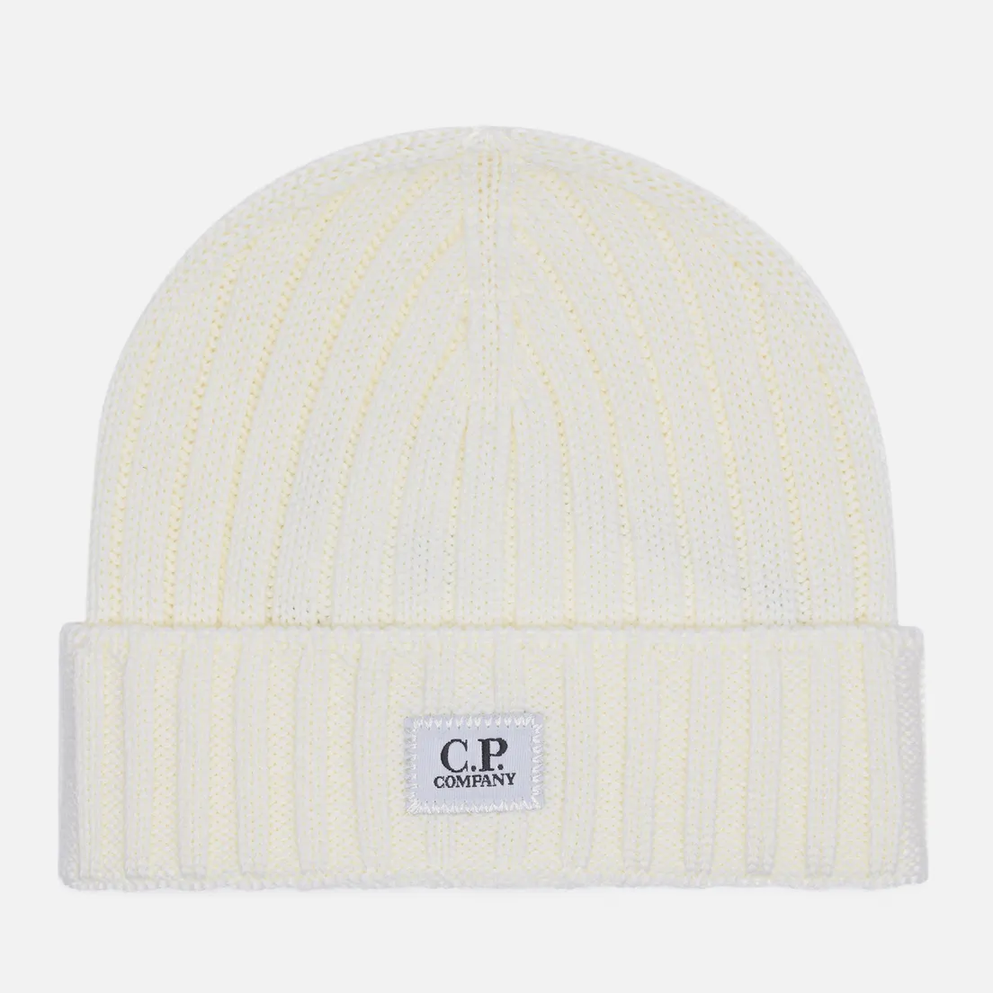 C.P. Company Шапка Extra Fine Merino Wool Logo