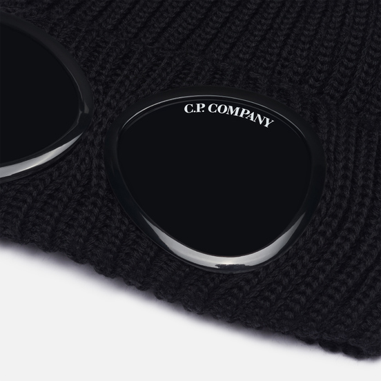 Шапка C.P. Company Extra Fine Merino Wool Goggle Black