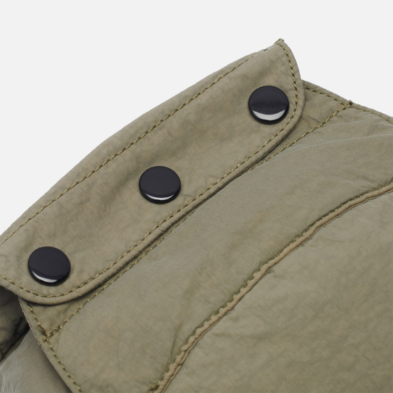 Шапка C.P. Company Flatt Nylon Goggle Hood Stone Grey